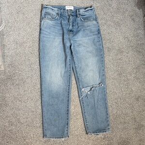 Current Elliott The Vintage Cropped Slim Boyfriend Jeans Size 29 in 2 Year
